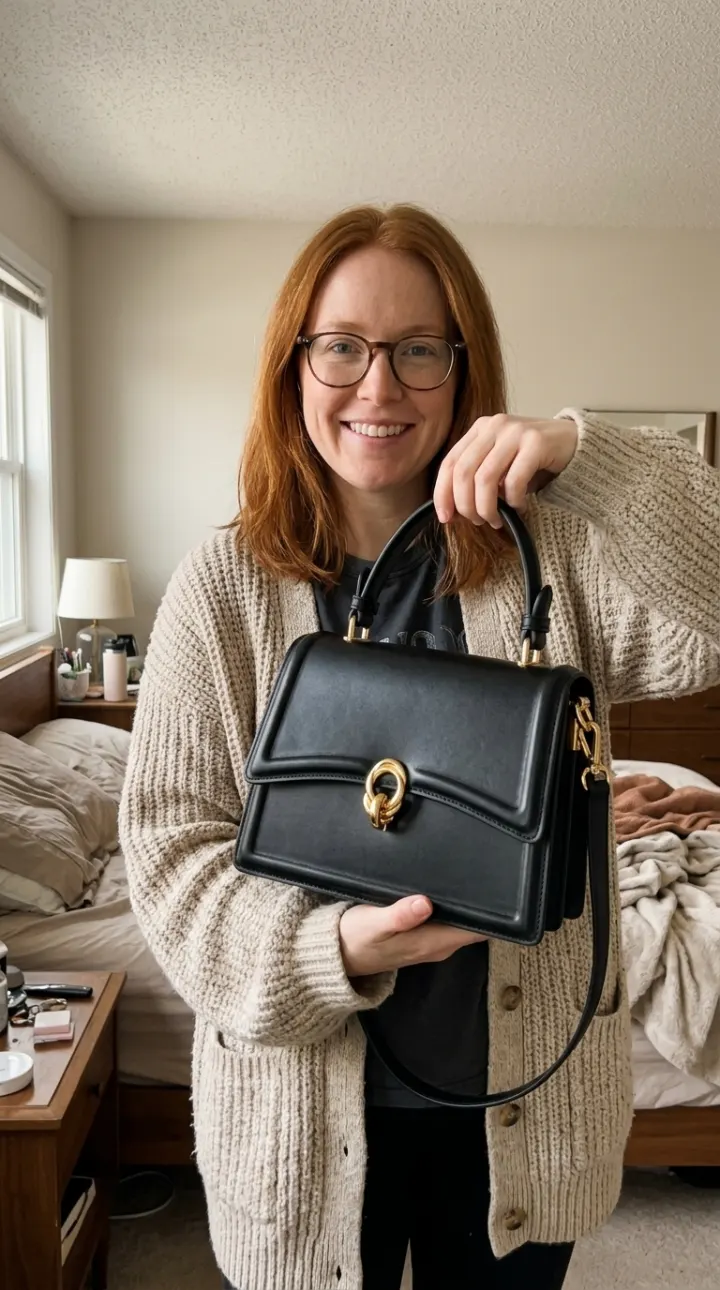 Un sac Maison Romy porté au quotidien